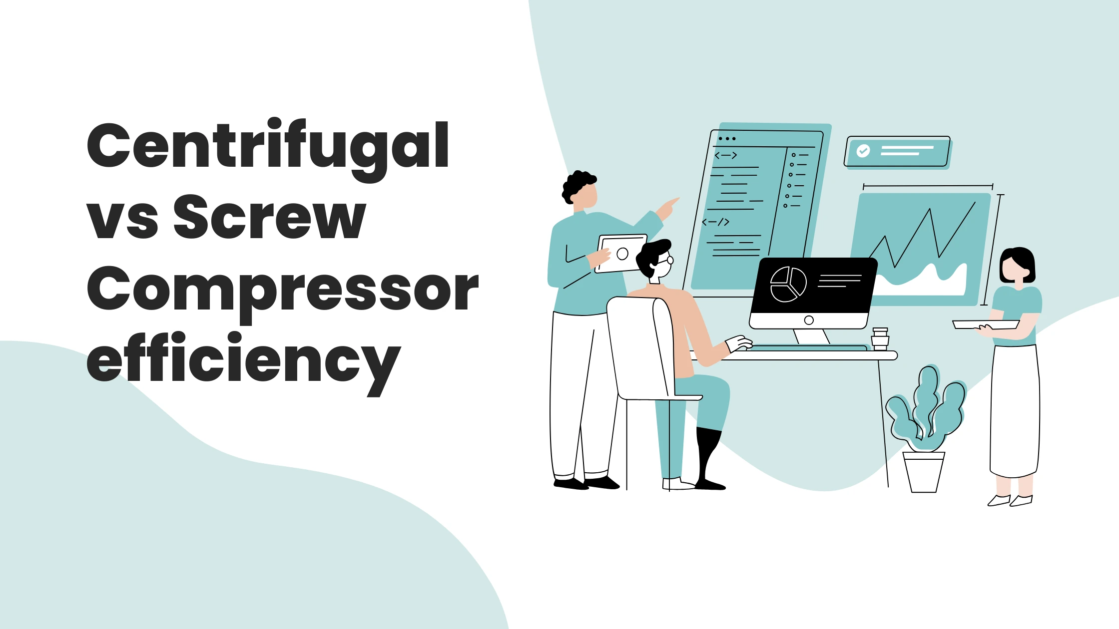 Centrifugal vs Screw Compressor Efficiency
